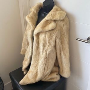 Light mink jacket